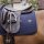 Kentucky Horsewear Sattelpad color edition leather navy