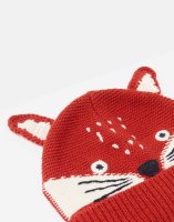 Joules M&uuml;tze Chummy Hat Character Knitted Hat Fox Face