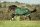 Horseware Rambo Original Turnout 100g Weidedecke mit Beinb&ouml;gen gr&uuml;n/rot