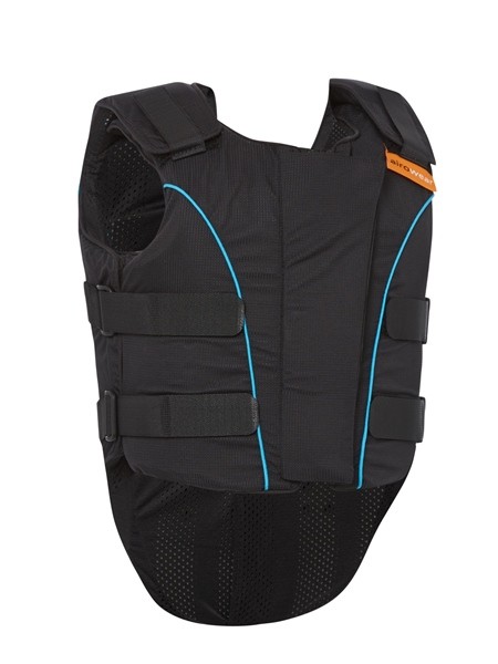 Airowear Sicherheitsweste Outlyne Junior schwarz/t&uuml;rkis