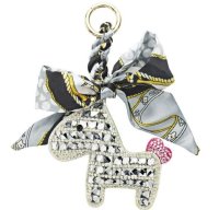 SOMEH Accessoires - Crystal Horse Keychain silber