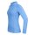 Waldhausen Basic Zip-Shirt Chester himmelblau