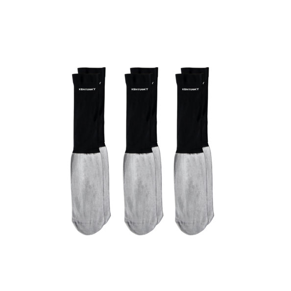 Kentucky Horsewear Socks basic Set of 3 black