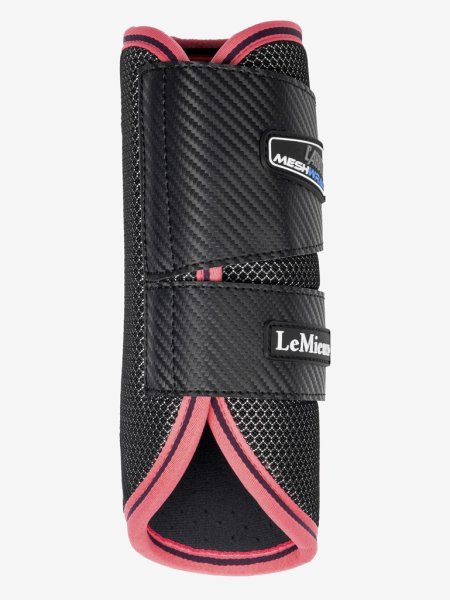 Lemieux Carbon Mesh Wrap Boots black/Papaya groß
