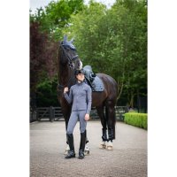 LeMieux Lucie Mesh Pull On Breeches  Grey