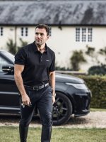 LeMieux Elite Mens Polo Shirt Black