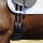 Passier Dressursattelgurt  mit Ellenbogenausschnitt f&uuml;r vorrutschende Dressurs&auml;ttel Schwarz Havanna