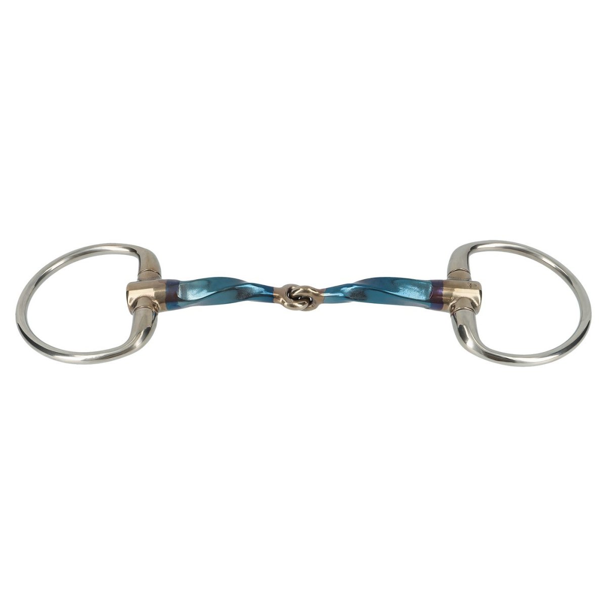 Trust Gebiss Sweet Iron eggbutt slow twist jointed-16mm 13.5 cm