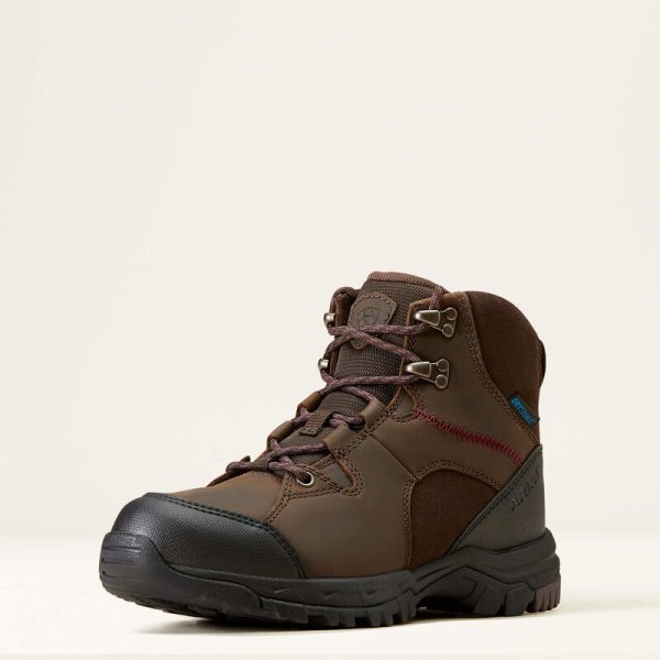 Ariat Womens Skyline Mid H2o Choc Brown