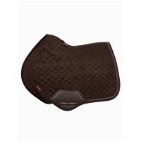 LeMieux Crystal Suede Close Contact Pad Brown