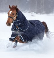 Horseware Rambo Duo (100g + 300g) Weidedecke Navy/Sky...