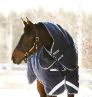 Horseware Rambo Duo (100g + 300g) Weidedecke Navy/Sky...