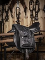 LeMieux Vector Stirrup Cover Black