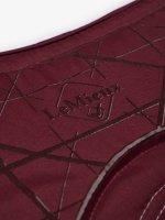 LeMieux Soft Shell Anti Slip Dressage Square Burgundy