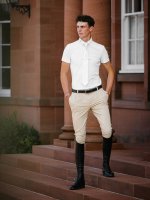 LeMieux Mens Elite Classic Pleated Breech Beige