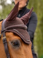 LeMieux Crystal Fly Hood Brown
