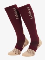 LeMieux Performance Sock Burgundy