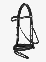 LeMieux Arika Dressage Bridle Black/Silver