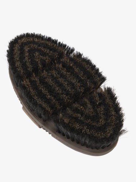 LeMieux Flexi Horse Hair Body Brush Walnut