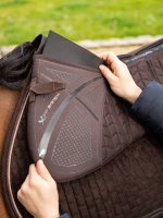LeMieux ProSorb Plain 3 Pocket Quilted Half Pad Brown