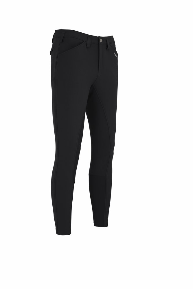Pikeur Herren Reithose 7508 Midwaist Rossini FFL Vollbesatz Black 90