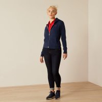 Ariat Damen Antez Team Full Zip Hoodie navy