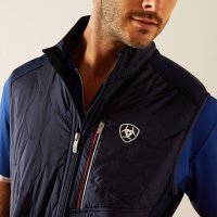 Ariat Herren Fusion Insulated Gilet navy