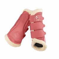 Eskadron  Gamaschen Mesh Fauxfur coral blossom