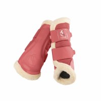 Eskadron  Gamaschen Mesh Fauxfur coral blossom