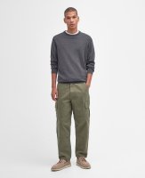 Barbour Pima Crew Charcoa