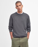 Barbour Pima Crew Charcoa