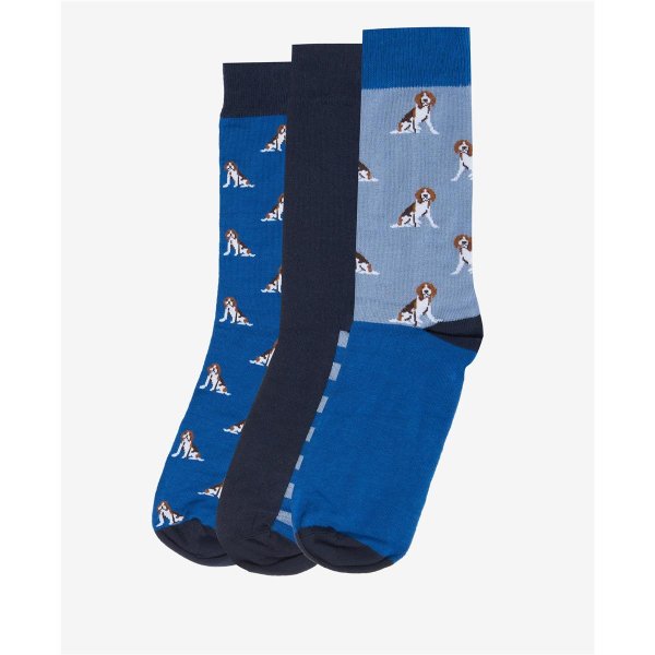 Barbour Beagle Dog Soc Blue Be