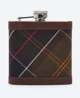 Barbour Flachmann Hip Flask Dark Br