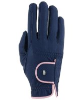 Roeckl Reithandschuh Lona navy/vintage pink