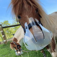 Horse Athlete ThinLine Flexible Grazing-Maske 3,5cm Pony