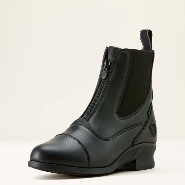 Ariat Damen Stiefelette Heritage Zip H2O Black