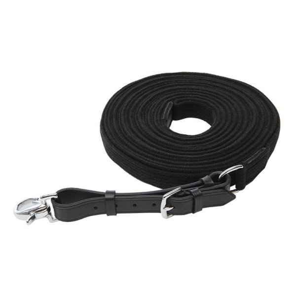 Kavalkade Longe Soft Black 9,5m Gurtmaterial